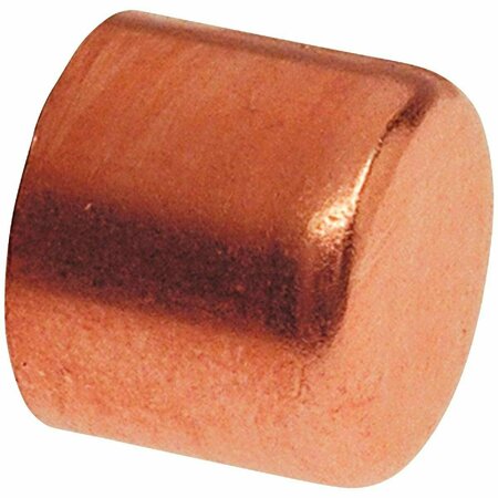 Nibco 1/2 In. Sweat/Solder Copper Tube Cap W01850D